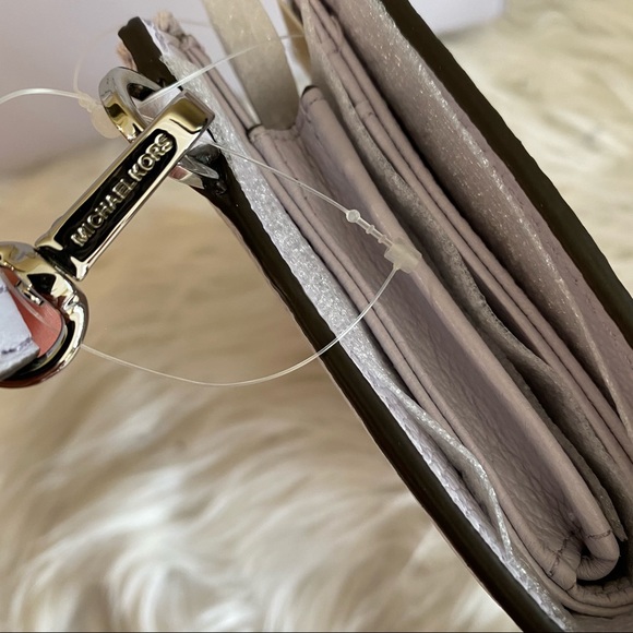 New Michael Kors jet set large double zipper wristlet wallet - Picture 10 of 12